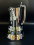 Alessi 9090/3 Richard Sapper Stainless Steel Stove Top Espresso Moka Pot Italy Used. Price: $179.75.