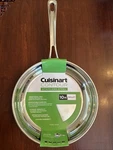 Cuisinart Contour 10 Stainless Steel Skillet With Helper Handle Model # 422-24 New. Price: $44.00.