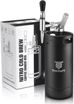 128OZ Nitro Cold Brew Coffee Maker With Stainless Steel Faucet & Valve New. Price: $233.99.