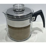 New Old Stock Complete Vintage Pyrex 4-CUP Glass Percolator 8854-B Mcm Bakelite. Price: $189.00.
