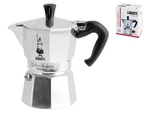 Bialetti Moka Express 3 Cups Aluminum New. Price: $58.42.