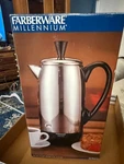 Farberware Millennium FCP412 Electric Percolator, Cup New. Price: $105.00.