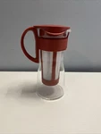 Hario Cold Brew Coffee Pot In Red 600ML MCPN-7R Made Japan Used. Price: $18.00.