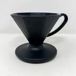 Bialetti 2-CUP Pour Over Drip Coffee Maker Black Plastic #06751 Small Batch Brew Used. Price: $12.00.