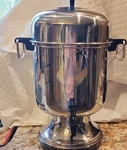 Farberware FSU-255 Electric Percolator Stainless Steel Coffee Maker Used. Price: $75.00.