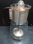 Vintage Cory DGPL-3A Coffee Replacement Glass Pitcher Carafe Cracked For. Price: $18.56.