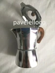 Espresso Stovetop Coffee Maker Happi Kloc 3 Cups Aluminum Cafetera New. Price: $24.65.