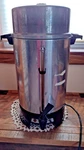 Vintage West Bend 33600, 100 Cup Commercial Percolator Coffee Maker, Works! Used. Price: $49.99.