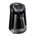 Arzum Okka Minio Turkish Coffee Machine 4 Cup 120V Auto Brew Black Silver Used. Price: $66.10.