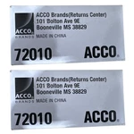 Pack Acco 72010 Binder Clips Medium Paper Clamps Office Supplies Black Steel New. Price: $26.00.