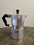 Vintage Primula Express Stovetop Espresso Maker Aluminum Percolator 6.5" Coffee Used. Price: $13.50.