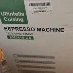 Urintells Cuising EM5410-US Espresso Machine 20 Bar Pump Digital Silver Ese Pod New. Price: $170.00.