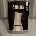 Bialetti Venus Coffee Espresso Maker - 6 Cups Stainless Open. Price: $45.95.