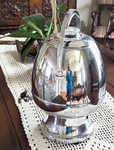 Art Deco Mcm Hamilton Beach Chrome 21CM Coffee Percolator 35 Cups Works! Tested Used. Price: $79.00.