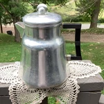 Wear-ever Aluminum Coffee Pot No. X-3012 Complete Used. Price: $75.99.