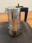 Bialetti Venus 6 Cup Stainless Steel Stovetop Coffee Moka Pot Espresso Used. Price: $29.99.