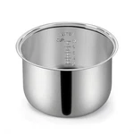 Ingpro Original Stainless Steel Rice Cooker Inner Pot For 10 Cup, Silver New. Price: $52.79.