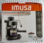 Imusa Espresso & Cappuccino Maker New. Price: $40.00.