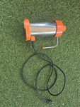 Thermusa Italy X10-120 Electric Percolator Espresso 5 Cups Orange Silver Used. Price: $80.00.