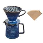 Hyaxgm Pour Over Coffee Maker,ceramic With 40 V02, Starry Blue New. Price: $46.62.