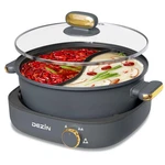 Dezin Hot Electric Divider 4L Shabu Dual-flavor POT3.7 Depth New. Price: $118.35.