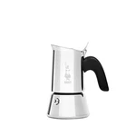 Bialetti Venus 2-CUP Stainless Model, Direct-fire, Silver, 1.05 Pound New. Price: $83.33.