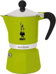 Bialetti Rainbow Stovetop Espresso Maker Moka Pot 6 Cups Fatto Italia Green New. Price: $89.95.