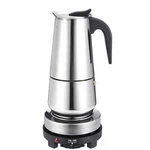 200/450ML Portable Espresso Coffee Maker Moka Pot Stainless Steel With Electric New. Price: $44.02.