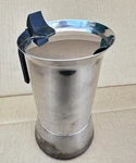Vintage Bialetti Stainless Steel Moka Pot Espresso Coffee Maker 6 Cup Italy Used. Price: $19.99.