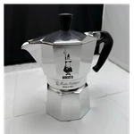 Bialetti Moka Express 3-CUP Stovetop Pot Espresso Maker Silver/black New. Price: $19.80.