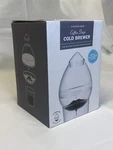 Kikkerland Coffee Drip Cold Brewer Glass 3 Piece Set Original Box Used. Price: $7.99.