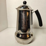 Bialetti Venus Stainless Steel Stovetop Espresso Maker Moka Pot 4-6 Cup Silver Used. Price: $44.95.