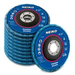 Neiko 11142A Premium Zirconia Flap Disc 4.5" X 7/8-INCH, 40 Grit, Bevel Type # New. Price: $21.95.
