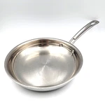 Cuisinart Skillet Multiclad Pro 8IN Triple Ply Stainless MCP22-20N Frying Pan Used. Price: $28.99.