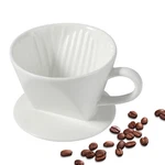 Mongdio Pour Over Coffee Maker, Ceramic Dripper, 02, White 3 Holes New. Price: $14.76.