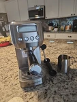 Amzchef Espresso Machine 20BAR, Coffee Maker With Lcd Display Used. Price: $65.00.