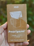 Miir Small Pourigami Travel Black Metal Coffee Dripper Company Give Away Used. Price: $35.00.