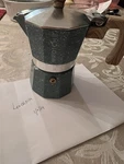 Grosche Milano Moka Stovetop Espresso Coffee Maker - Indigo Used. Price: $18.00.