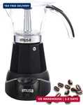 Imusa 6 3 Cup Electric Espresso Maker Black Machine For Cuban Coffee, New. Price: $63.26.
