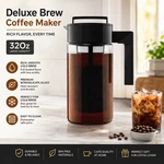 Takeya Deluxe Cold Brew Coffee Maker 32OZ Bpa-free Airtight Fine Mesh Filter New. Price: $19.99.