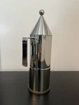 Alessi Tavola Di Babele Espresso Maker, Vintage Aldo Rossi Design Used. Price: $519.00.