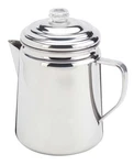 Coleman Stainless Steel Percolator 12 Cup Camping Coffee Pot Outdoor Brewer New. Price: $55.00.