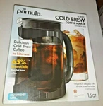 Primula PCBBK-5351 Pace Cold Brew Iced Coffee Maker 1.6 Quart Black Open. Price: $30.00.