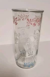 Vintage Hazel Atlas Glass Tumbler Pink White Blue Tea Pot Coffee Grinder Images Used. Price: $10.49.