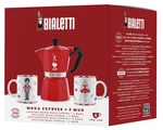Moka Express Red Espresso Maker - 6 Cup, Classic Italian Design Bundle New. Price: $116.99.