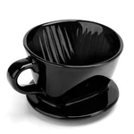 Segarty #2 Pour Over Coffee Maker, Single Cup Black Ceramic Dripper, 1... New. Price: $23.53.