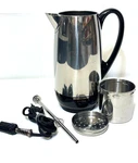 Farberware 142B Percolator Super Fast 12 Cup Electric Brew Coffee Pot Used. Price: $49.99.