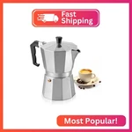 Mixpresso Moka Pot 3 Cup (5 Oz Total) Stovetop Espresso Maker For Gas & Electr New. Price: $22.43.