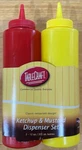 Tablecraft 112KM Red/yellow-ketchup/mustard Dispensers Brand New. Price: $11.89.
