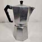 Morenita 2 Cup Coffee Espresso Maker Stove Top Moka Pot Made In Italy 8" Tall Used. Price: $15.00.